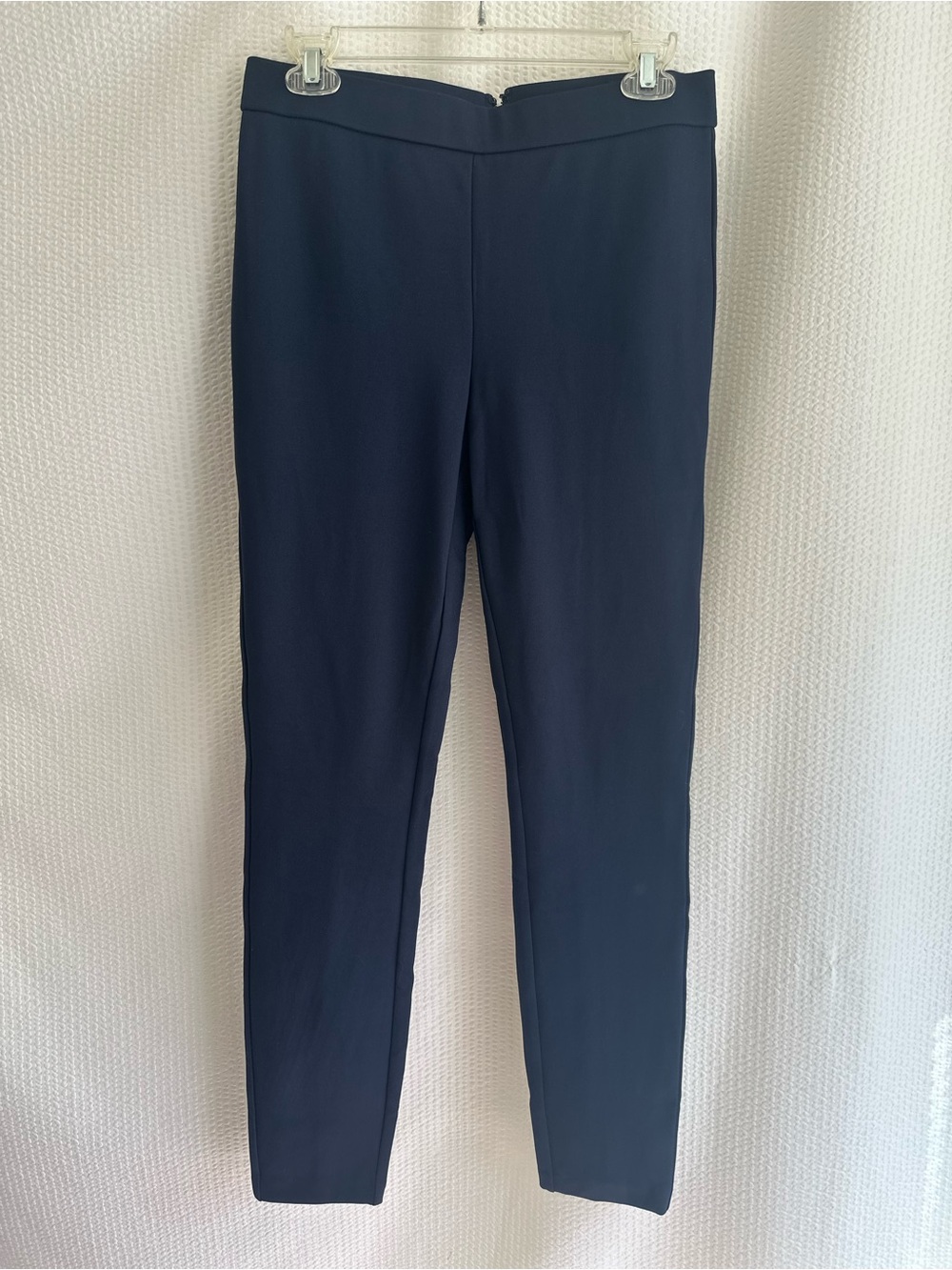 J.CREW Any Day Navy Blue Skinny Slim Pants Women’s Medium Tall Stretch NWT